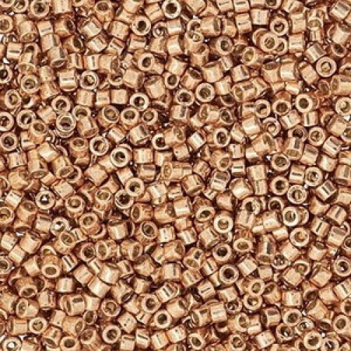 Miyuki delica beads 11/0 - Duracoat galvanized rose gold - DB-2518